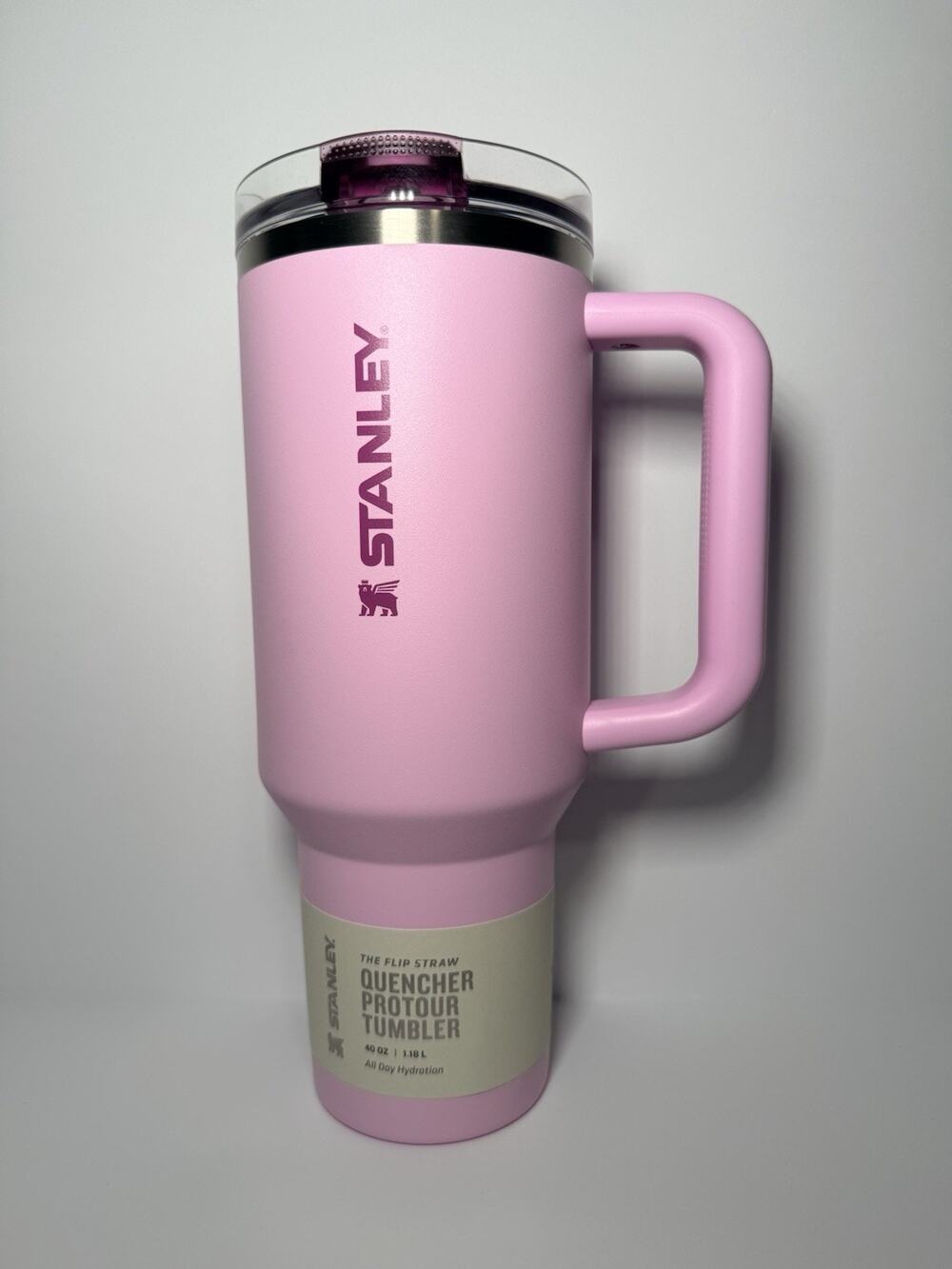 Stanley Limited Edition CHERRY BLOSSOM PINK 40oz Protour Quencher Tumbler BNWT